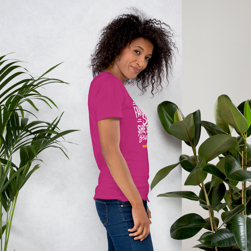 Endometriosis Awareness - "Faking Being Well" Collection One-Sided Unisex t-shirt