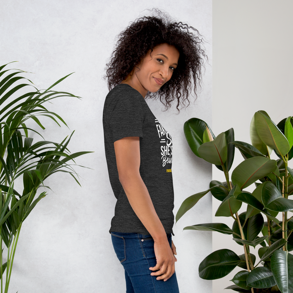 Endometriosis Awareness - "Faking Being Well" Collection One-Sided Unisex t-shirt